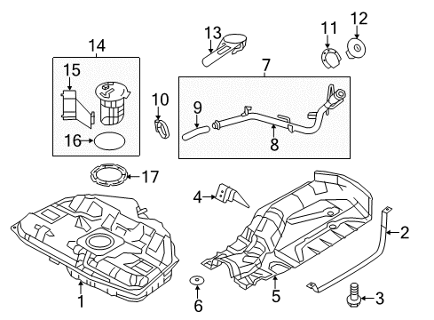 2011 Lincoln MKZ Senders Diagram 3 - Thumbnail