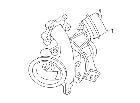 2021 Ford Escape Exhaust Manifold Diagram 1 - Thumbnail