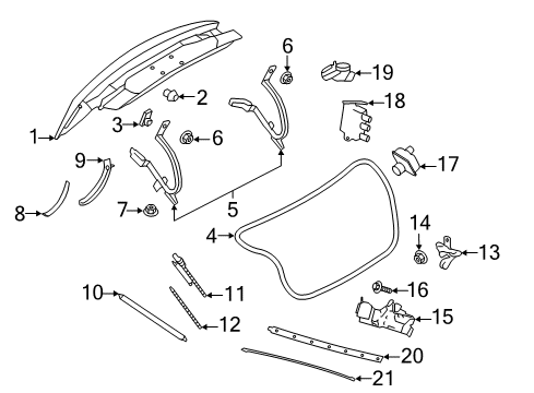 2019 Lincoln Continental Trunk Diagram