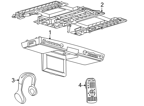 2008 Lincoln MKX Electrical Components Diagram 2 - Thumbnail