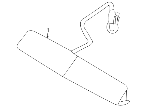 2012 Lincoln MKT High Mount Lamps Diagram