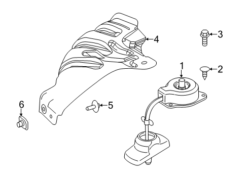 2009 Ford Expedition Carrier & Components - Spare Tire Diagram