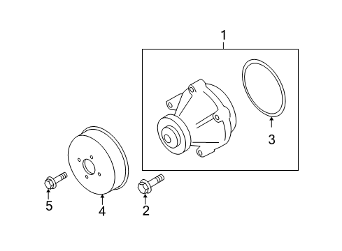 2012 Lincoln Navigator Water Pump Diagram