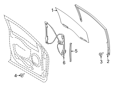 2017 Ford F-150 Front Door Diagram 2 - Thumbnail