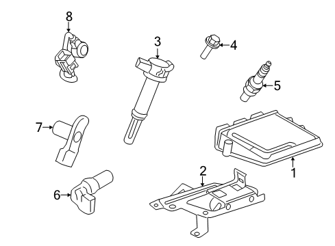 2010 Mercury Milan Powertrain Control Diagram 1 - Thumbnail