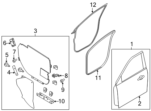 2015 Ford Police Interceptor Utility Front Door Diagram