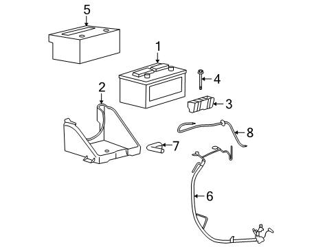 2008 Ford F-150 Battery Diagram