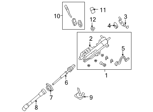 2008 Ford F-150 Housing & Components Diagram
