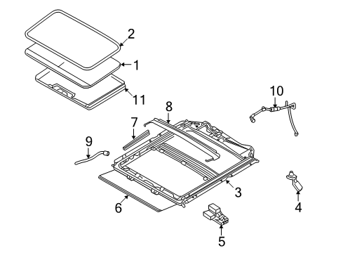 2007 Ford Fusion Sunroof Diagram