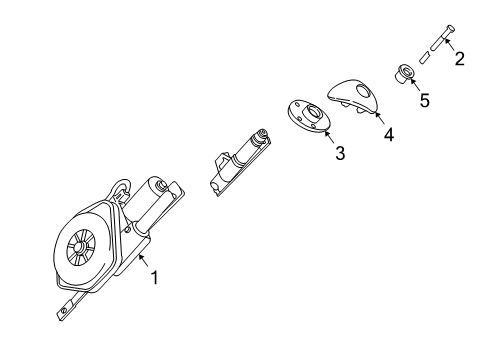 1999 Ford Explorer Antenna & Radio Diagram