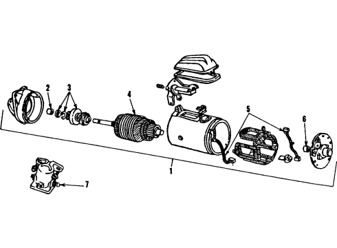 1986 Mercury Capri A.I.R. System Diagram 3 - Thumbnail