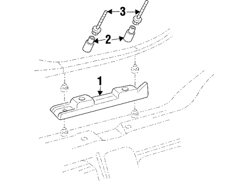 1997 Ford Crown Victoria License Lamps Diagram