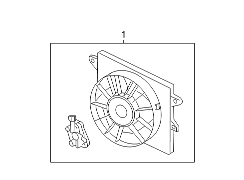2003 Lincoln LS Cooling System, Radiator, Water Pump, Cooling Fan Diagram 2 - Thumbnail