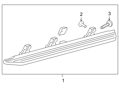 2004 Ford F-150 Running Board Diagram 4 - Thumbnail