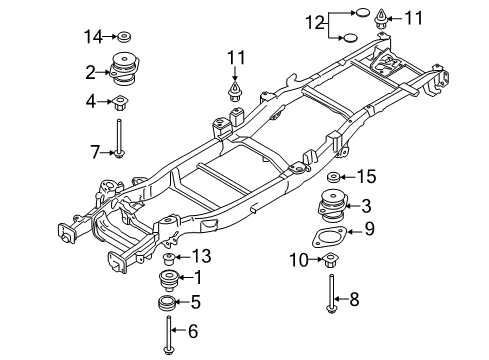 2016 Ford F-150 Frame & Components Diagram 2 - Thumbnail