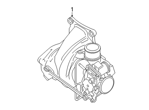 2023 Ford Bronco Exhaust Manifold Diagram 1 - Thumbnail