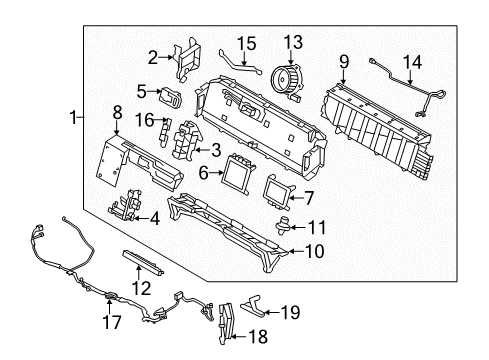 2011 Ford Fusion Hybrid Components Diagram