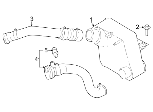 2023 Ford F-250 Super Duty Intercooler Diagram