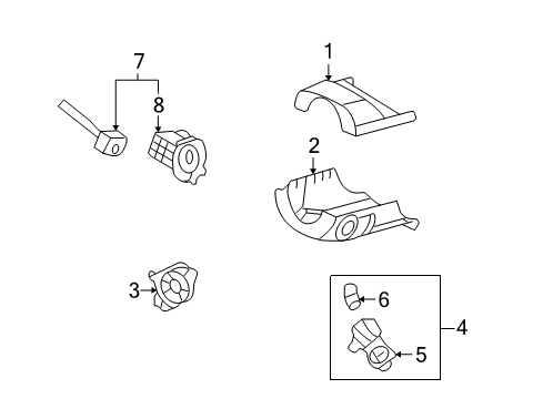 2008 Mercury Milan Ignition Lock Diagram
