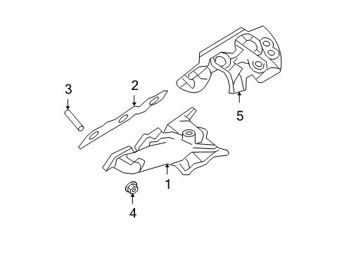 2010 Ford Edge Exhaust Manifold Diagram