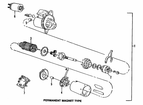 2007 Mercury Grand Marquis Starter Diagram