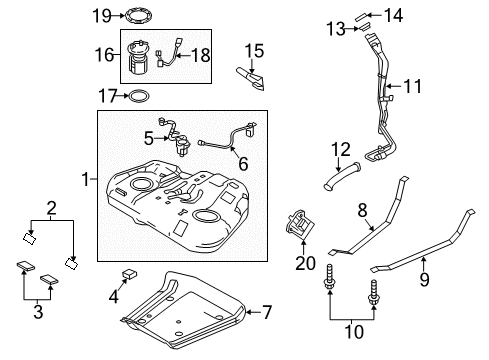 2014 Ford Taurus Senders Diagram 7 - Thumbnail