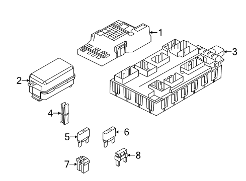2013 Ford E-250 Fuse & Relay Diagram
