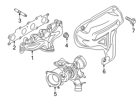 2017 Ford Fiesta Exhaust Manifold Diagram 3 - Thumbnail