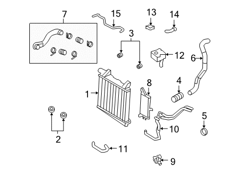 2009 Ford F-250 Super Duty Intercooler Diagram