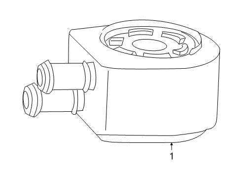 2001 Ford Excursion Engine Oil Cooler Diagram 2 - Thumbnail