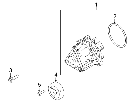 2012 Ford Transit Connect Water Pump Diagram