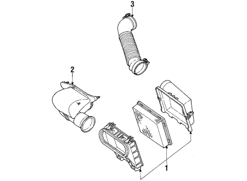1988 Ford Mustang Air Intake Diagram