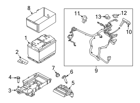 2021 Lincoln Nautilus Battery Diagram