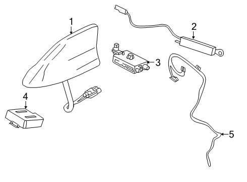 2016 Lincoln MKC Antenna & Radio Diagram