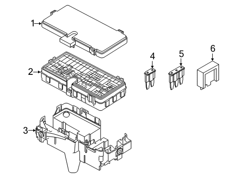 2020 Lincoln Aviator Fuse Box Diagram for N1MZ-14A068-A