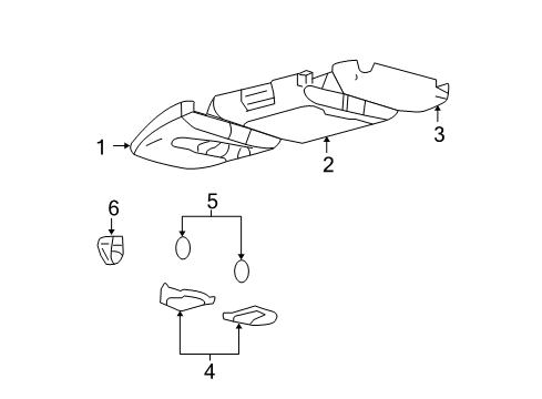 2006 Ford F-150 Door & Components, Electrical Diagram 4 - Thumbnail