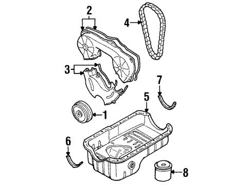 1998 Mercury Villager Filters Diagram 2 - Thumbnail