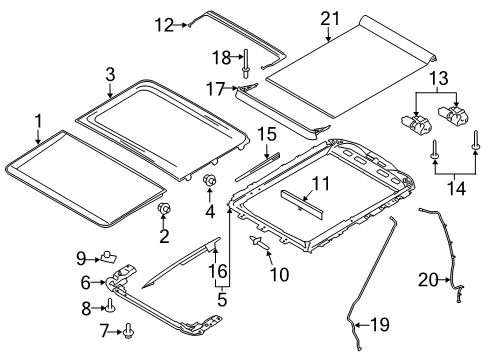 2018 Ford F-250 Super Duty Side Shield, Rear Diagram for FL3Z-16500A66-A