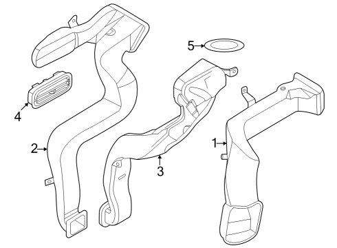 2021 Lincoln Aviator Ducts Diagram 2 - Thumbnail