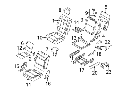 2010 Ford Flex Heated Seats Diagram 2 - Thumbnail