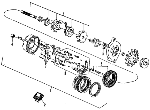 1984 Ford Ranger Alternator Diagram