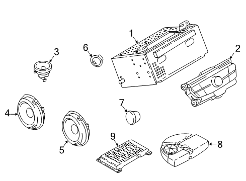 2017 Ford Focus Sound System Diagram 2 - Thumbnail
