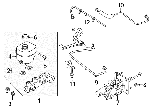 2017 Ford F-350 Super Duty Dash Panel Components Diagram 3 - Thumbnail