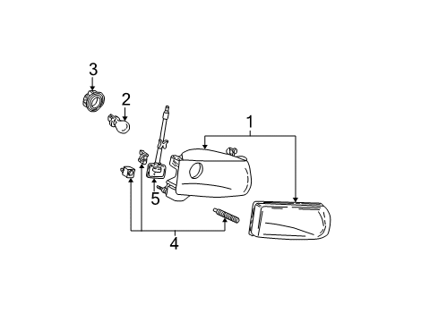 1999 Ford Explorer Bulbs Diagram