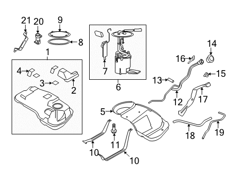 2010 Mercury Mariner Senders Diagram 4 - Thumbnail