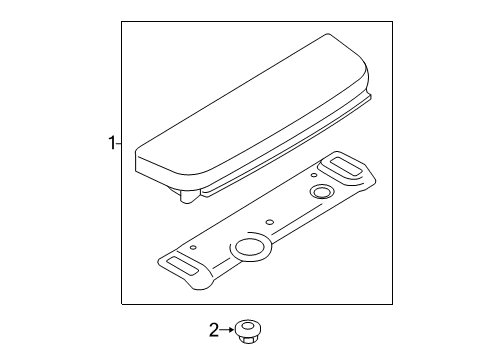 2014 Ford Transit Connect High Mount Lamps Diagram