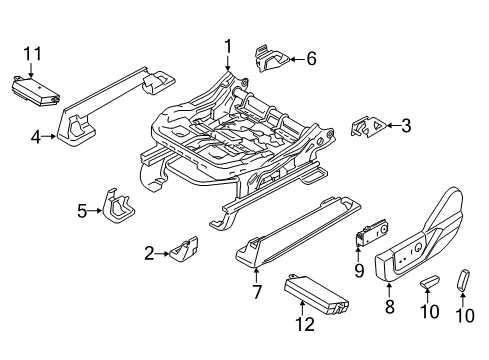 2019 Ford F-150 Tracks & Components Diagram 3 - Thumbnail