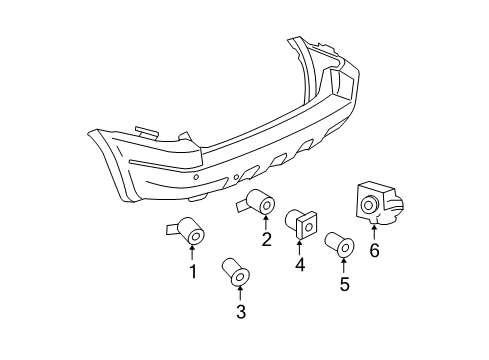 2003 Ford Escape Electrical Components Diagram 2 - Thumbnail
