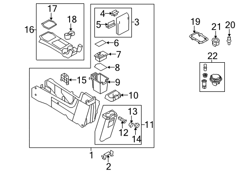 2008 Ford Escape Rear Panel, Charcoal Black, Center Diagram for 8L8Z-78045E24-BC
