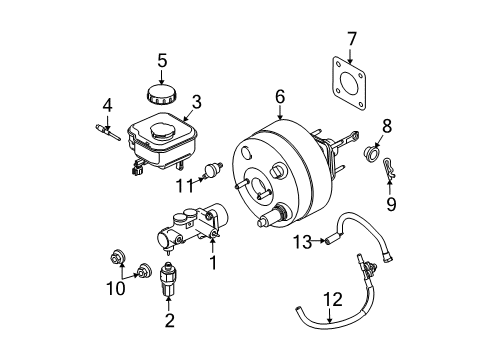 2005 Ford Freestar Release Switch Diagram for 7F2Z-9F924-A